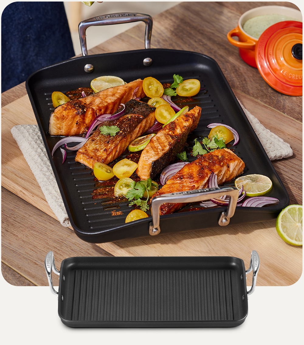 How to use a grilling pan Le Creuset UK